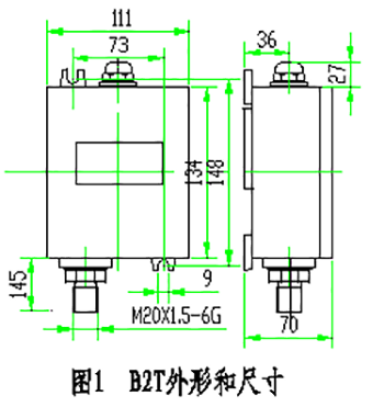 B2T型壓力控制器